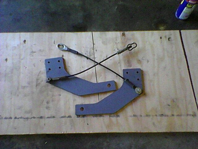 1953 to 56 ford f-100 . tilt front end hinges