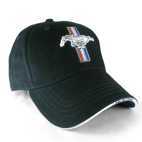 Ford mustang logo black sandwiched baseball cap, baseball hat + gift, licensed