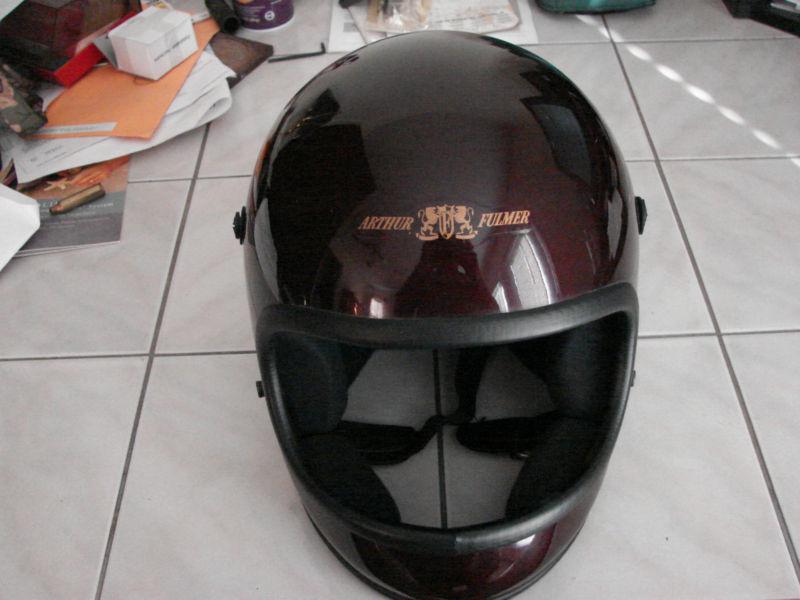 Arthur fulmer eagle af-50 dot helmet  small maroon with shield