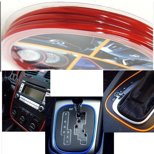 Sell CAR DASH PARTS DECORATION TRIM MOLDING 4MM(W) X 5M(L) RED in