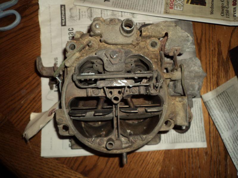 1973 73 pontiac gto trans am 455 rochester quadrajet 7043262 4 bbl  carburetor  