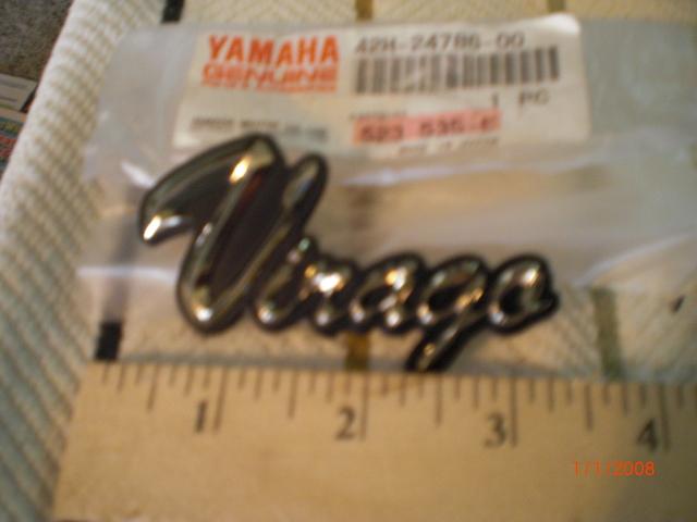 Yamaha virago emblem 