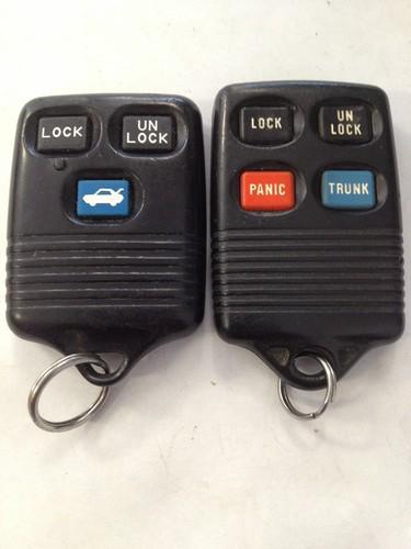 2 ford keyless remote transmitter fob.