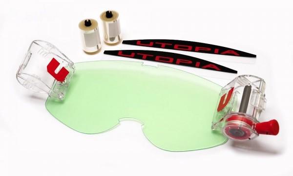 Utopia optics slayer clear vision roll off & tear off kit  (new)