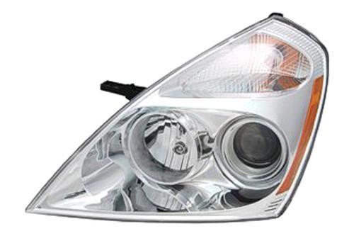 Replace ki2503133 - 08-12 fits kia sedona front rh headlight assembly