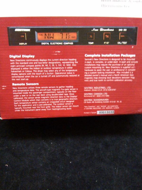 sentrek snd350 electronic compass NEW IN BOX, US $39.99, image 3
