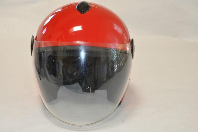 DOT Motorcycle Helmet Scooter Helmet w/ Front Pull Down Shield Med 57-58 CM, US $44.95, image 4