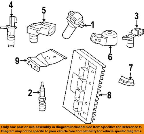 Mopar oem rl606839ad engine control module/engine computer/ecu/pcm
