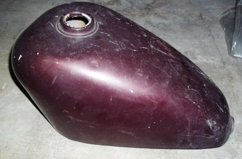 Motorcycle gas fuel tank
