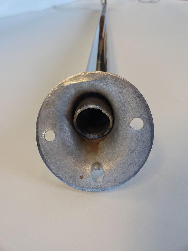 SWIM PLATFORM STANCHION STAINLESS STEEL RAIL 34 1/2