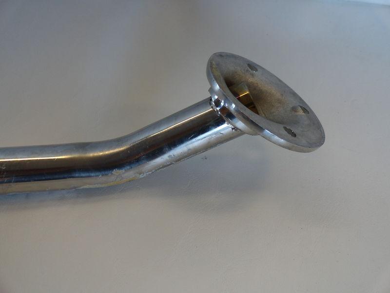 SWIM PLATFORM STANCHION STAINLESS STEEL RAIL 34 1/2