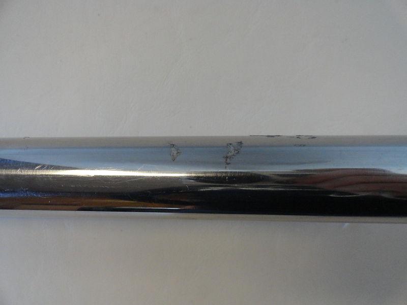 SWIM PLATFORM STANCHION STAINLESS STEEL RAIL 34 1/2