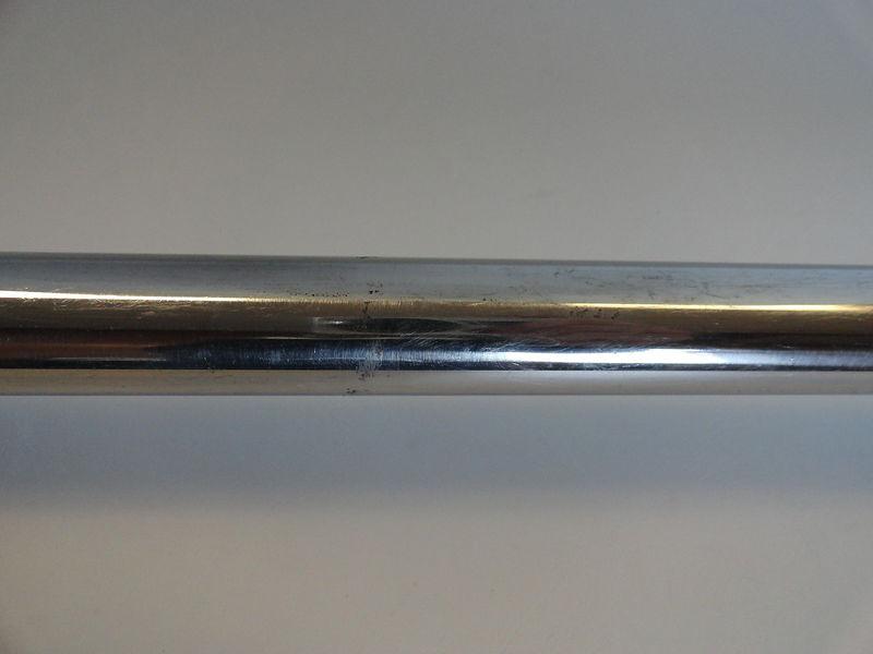 SWIM PLATFORM STANCHION STAINLESS STEEL RAIL 34 1/2