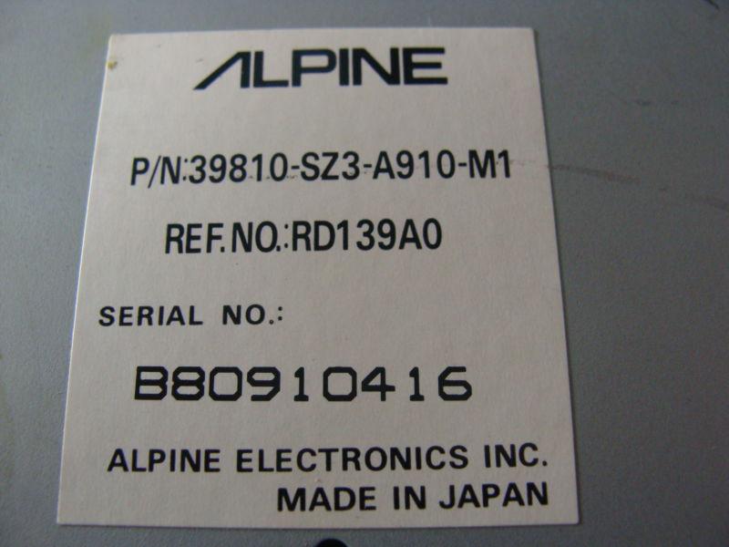 99-03 ACURA RL NAVIGATION SYSTEM SCREEN DISPLAY OEM, US $99.00, image 3