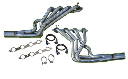Ls1 longtube headers (camaro & firebird) 1998-2002 f-body "stainless"