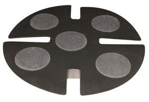 Boat, marine, shrinkwrap bottom non-skid support cap just add 2x4 construction 