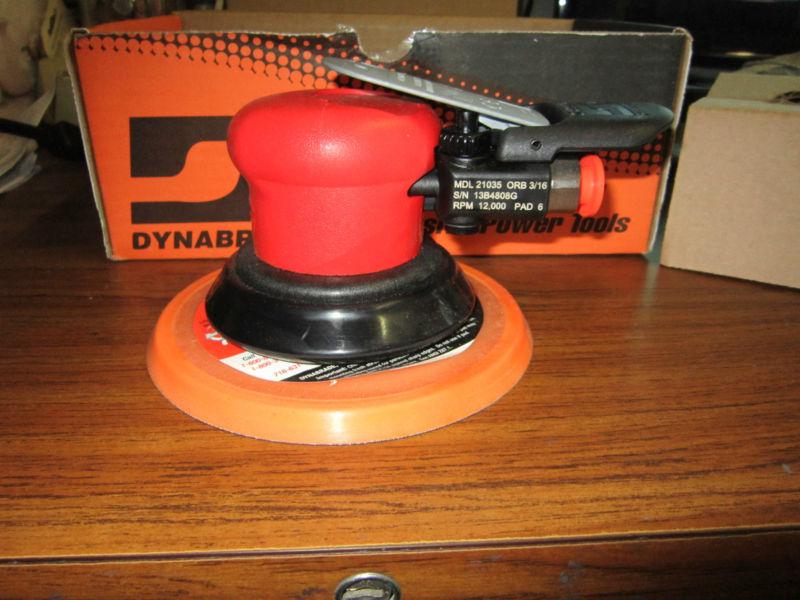  dynabrade 3/16" cut dynorbital-spirit sander model 21035 