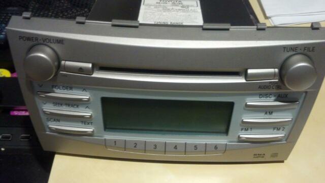 2007 toyota camry stock radio