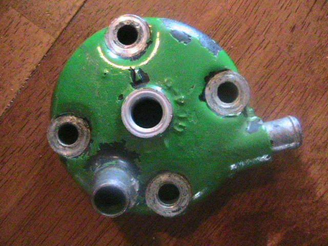 1986 honda cr80 head cylinder top spark jug piston plug oem