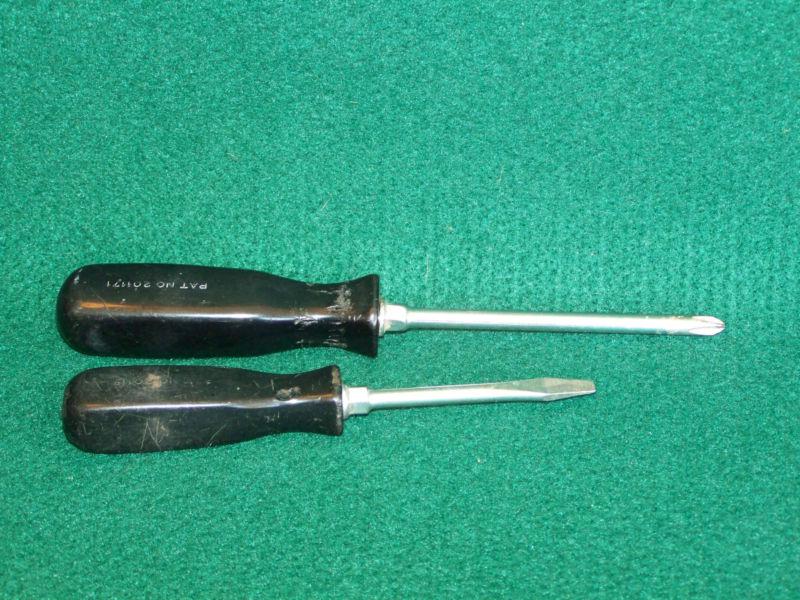 Snap-On 2 Vintage Screw Drivers ~ SSDP 42/No.2 & SSD 2 - Used, US $10.99, image 2