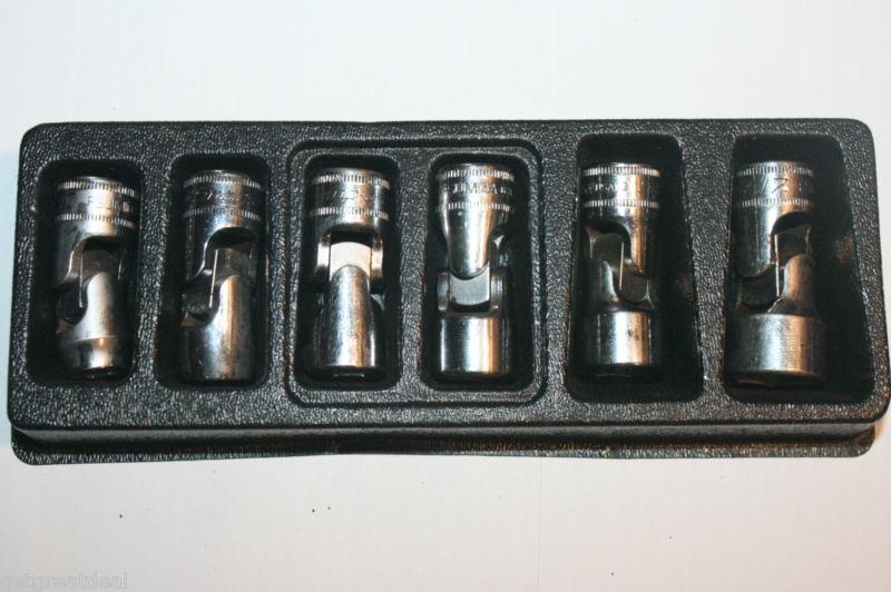 Snap-on tools 3/8" drive metric universal shallow 6-point socket set 6pc 10-17mm