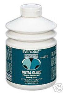 Auto body shop filler paint evercoat 416 metal glaze 30 oz.  repair car paint