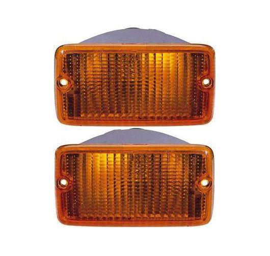97-00 jeep wrangler side marker signal blinker corner parking light pair set new