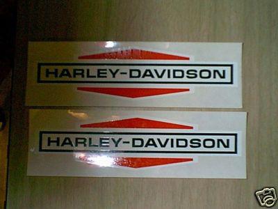 New vintage harley davidson 10" gas tank decals