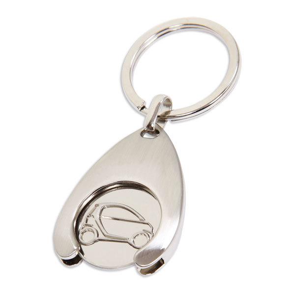 Genuine smart car keyring with logo chip