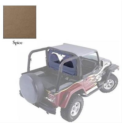 Rampage 90017 soft top wind breaker vinyl spice jeep cj7 wrangler each