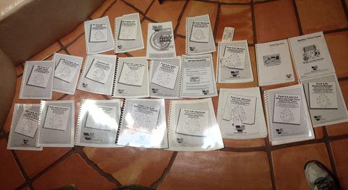 Vortech supercharger installation manuals lot of 20+