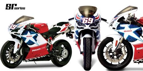 Zero gravity sr series windscreen light smoke fits 07-09 ducati superbike 1098