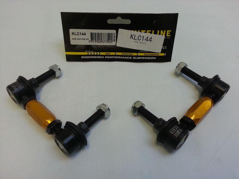 Klc144 whiteline adjustable sway bar end link set mazda nb nc miata, rx-8