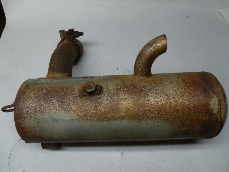 06 polaris 800 sportsman efi right exhaust muffler / silencer