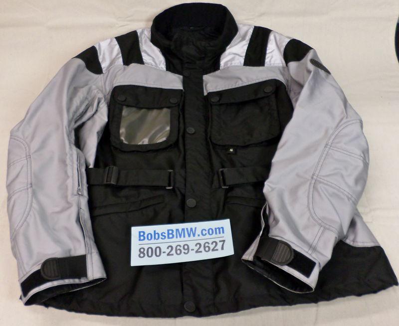 Bmw "savana" motorcycle jacket - silver/black