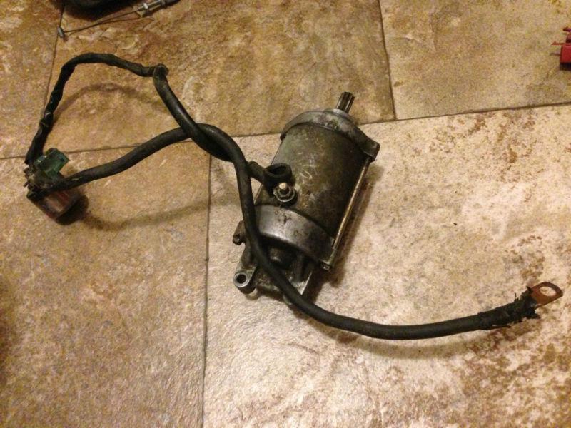  oem 93-97 honda cbr 600 f2 f3 starter with solenoid and power wire