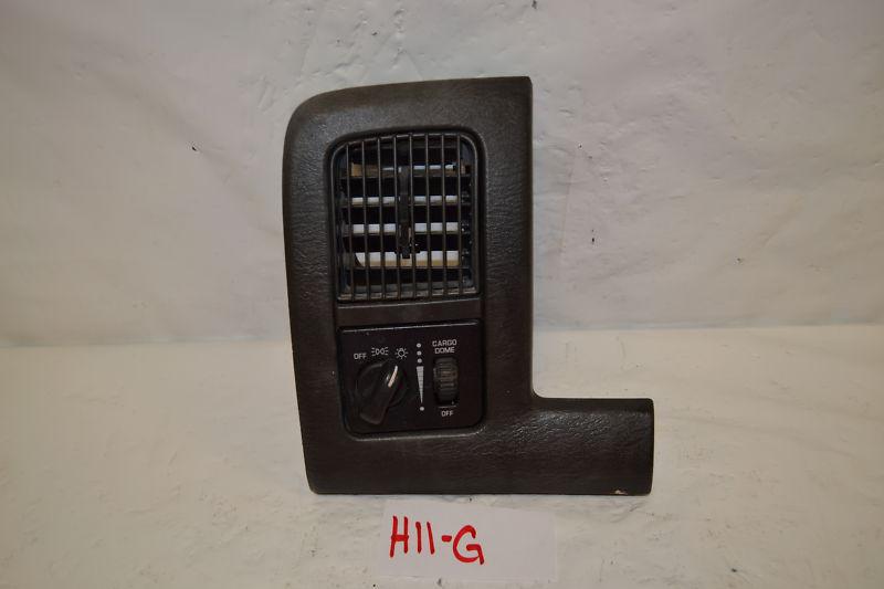 02 dodge ram 1500 pickup dash bezel with headlight switch 56045536ab  5gy91xdvaa