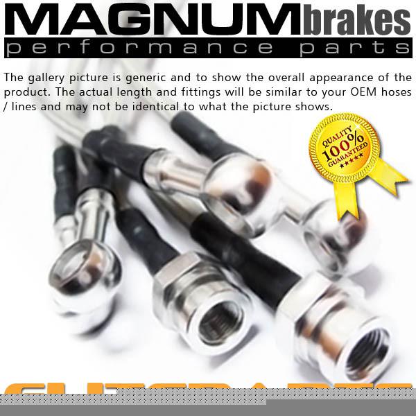 Stainless steel brake lines for 1995-1998 honda odyssey