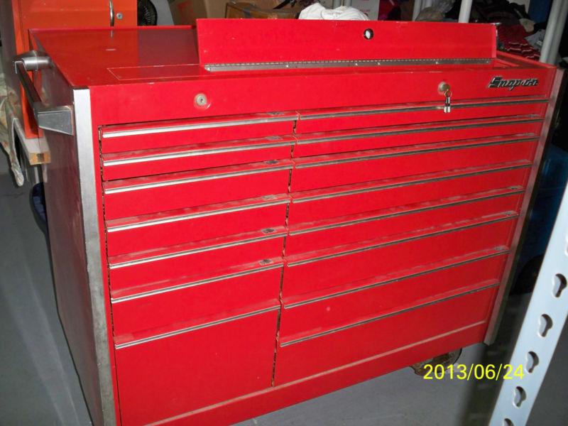Huge snap on tool box snap-on 52" wide 29"deep 46" tall local pickup only