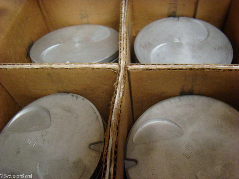 Ford 140 cu in 2.3l l4 mustang ii pinto ranger h435p piston set 0.040 over