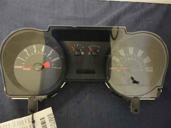 07-09 mustang at speedometer head cluster oem lkq