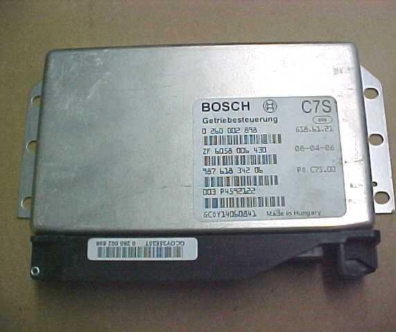 Porsche cayman s boxster s tiptronic transmission control ecu brain 98761834206