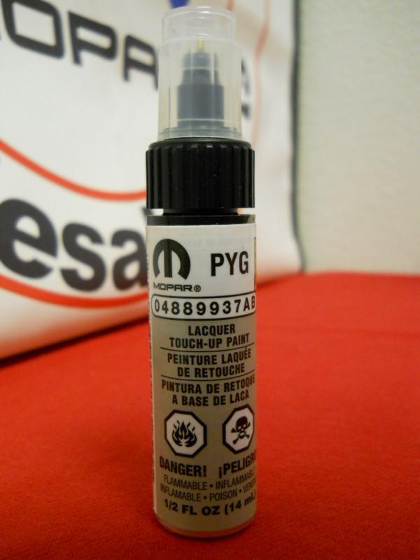 Dodge jeep chrysler ram linen gold pearl coat touch-up paint (pyg/cyg)