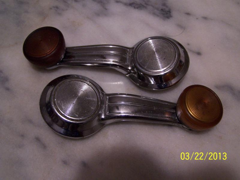 ~~  1969 chevrolet chevelle interior window knobs  vintage  ~~