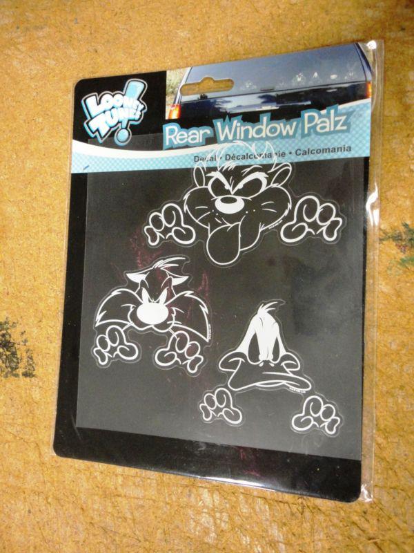 Looney tunes rear window palz decal sticker 6 x 8 free shipping 