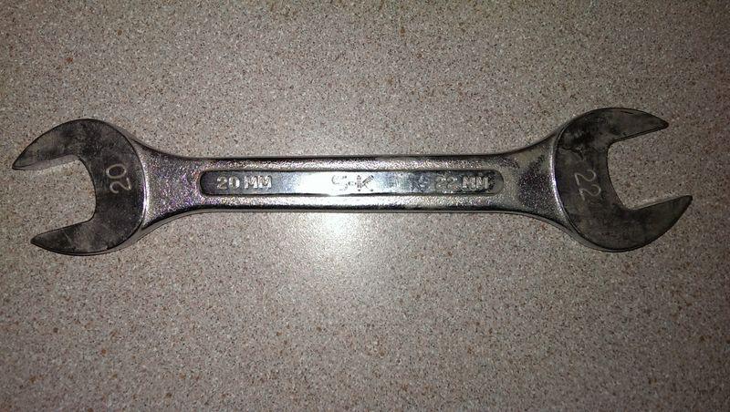 Sk 8220 20mm 22mm forged alloy wrench made in usa