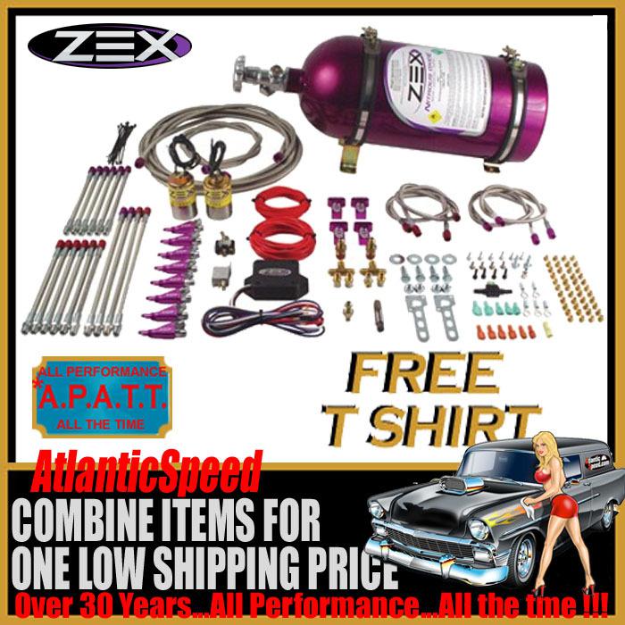 Sell Zex Small Block Chevy Ford Chrysler Direct Port Efi Nitrous Kit 75