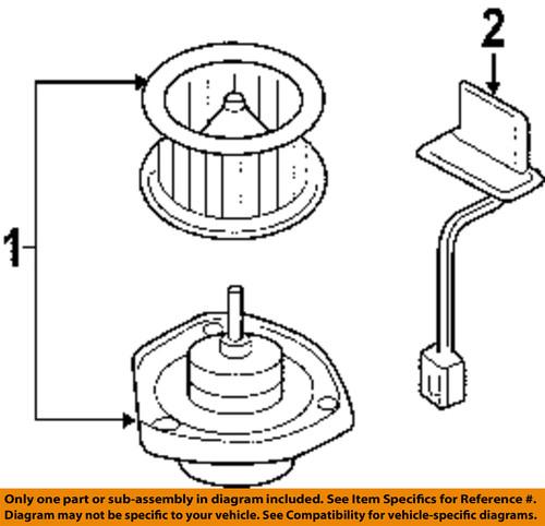 Gm oem 22754990 blower motor regulator/hvac blower motor control unit
