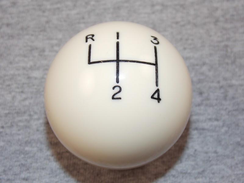Classic 4 speed shift knob exact duplicate of the original, like hurst 3/8-24