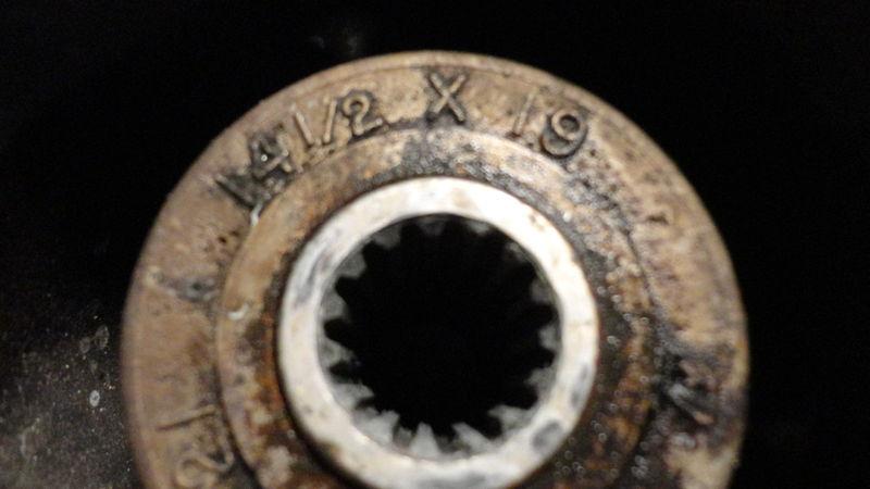 USED JOHNSON/EVINRUDE STAINLESS STEEL LEFT HAND PROPELLER 14.5X19 OUTBOARD PROP, US $189.95, image 2